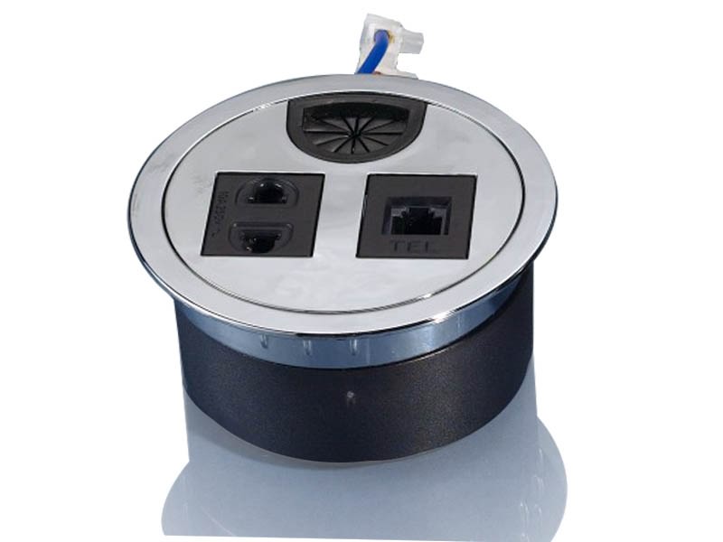 科桌桌面穿線盒KZ-010 科桌桌面穿線盒KZ-010